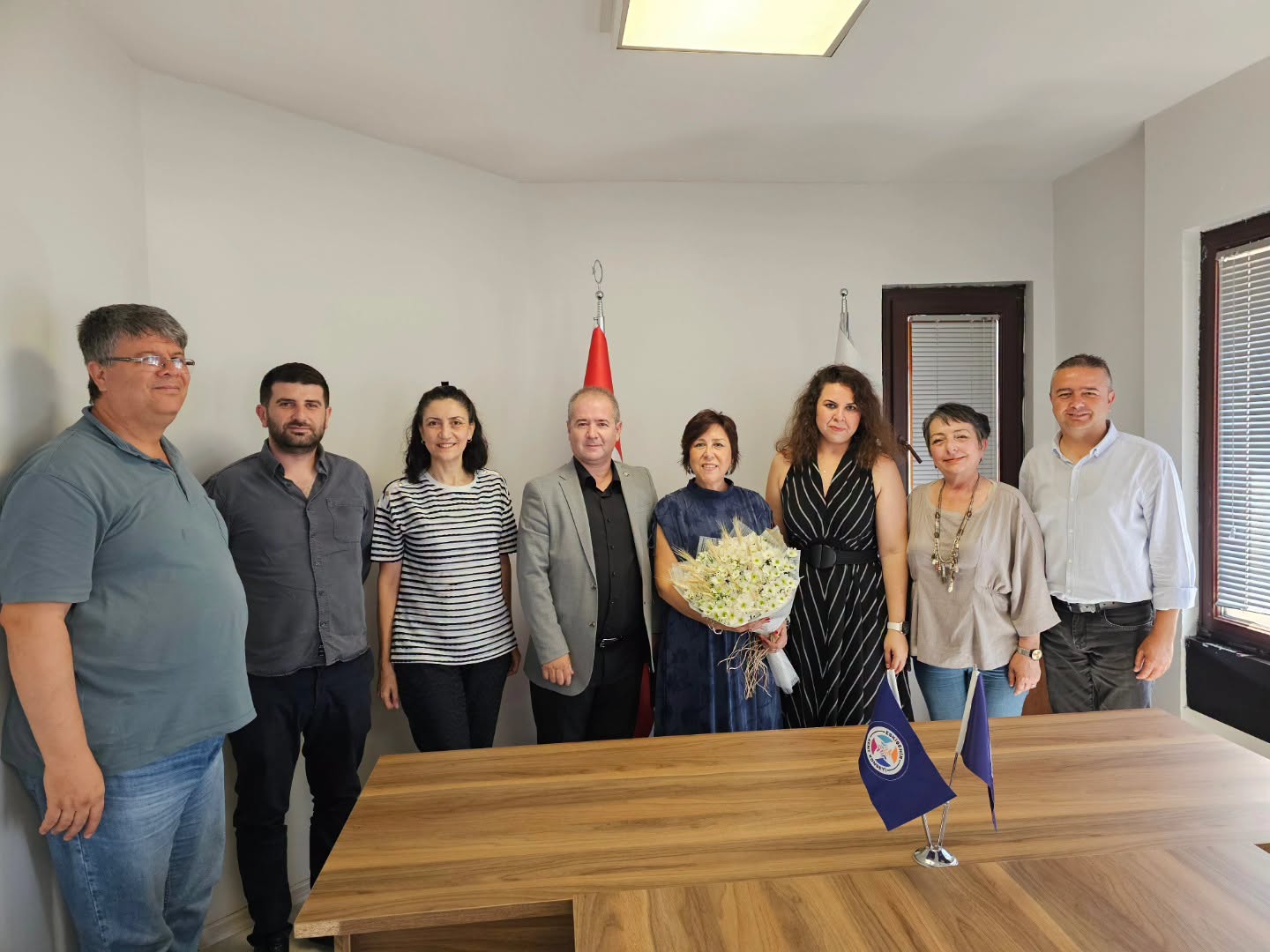 ESKİŞEHİR KENT KONSEYİ KIRSAL ÇALIŞMA GRUBU ESKİŞEHİR KENT KONSEYİ BAŞKANI İNCİ ÜLÜĞ’Ü MAKAMINDA ZİYARET ETTİ.